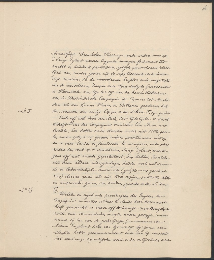 Vertoog van de Bewindhebbers der West-Indische Compagnie aan de Staten Generaal betreffende de gedragingen der Engelsen in Nieuw-Nederland - 