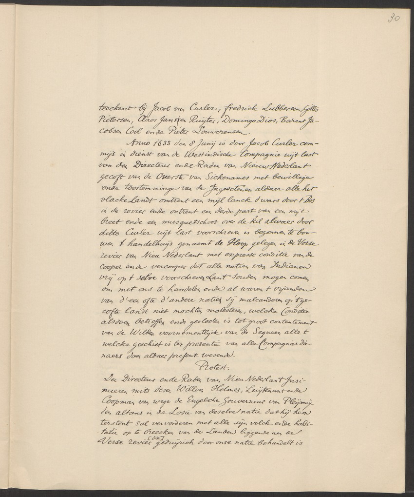 Vertoog van de Bewindhebbers der West-Indische Compagnie aan de Staten Generaal betreffende de gedragingen der Engelsen in Nieuw-Nederland - 