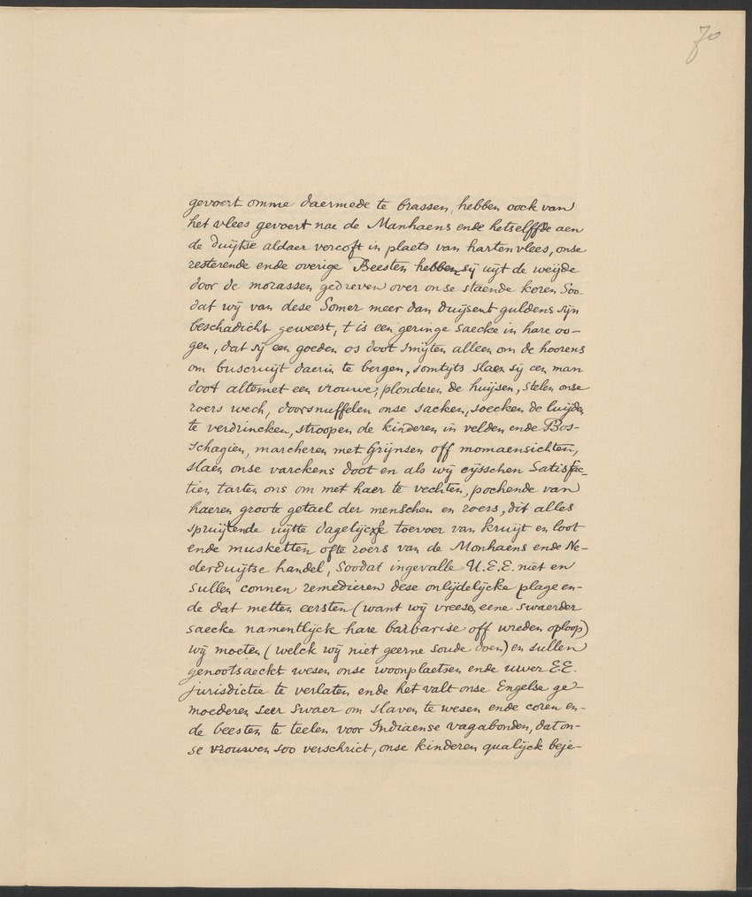 Vertoog van de Bewindhebbers der West-Indische Compagnie aan de Staten Generaal betreffende de gedragingen der Engelsen in Nieuw-Nederland - 