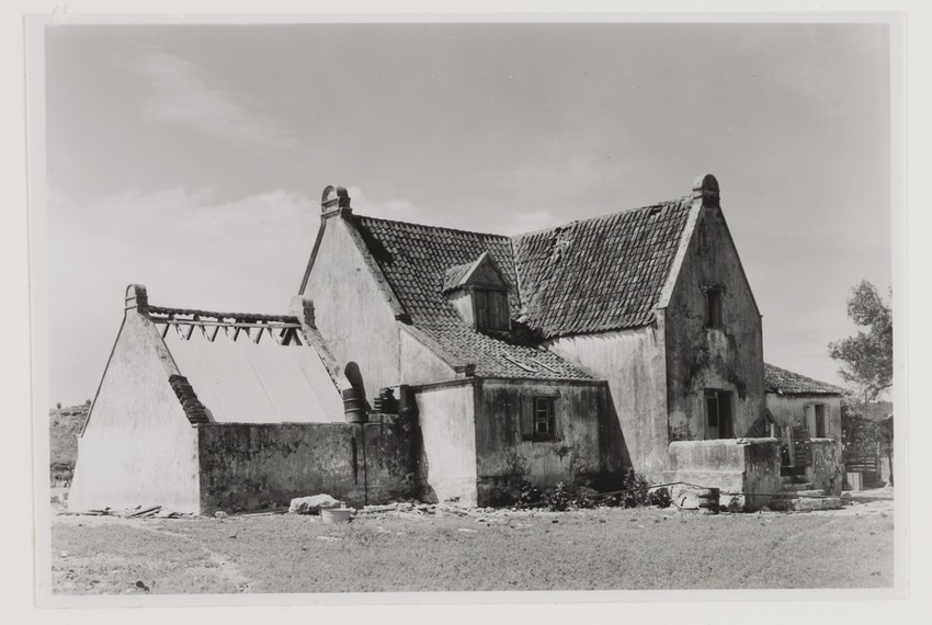 Landhuis Daniël op Curaçao, gezien vanuit het oosten