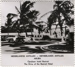 Oprijlaan van hotel Basiruti op Aruba