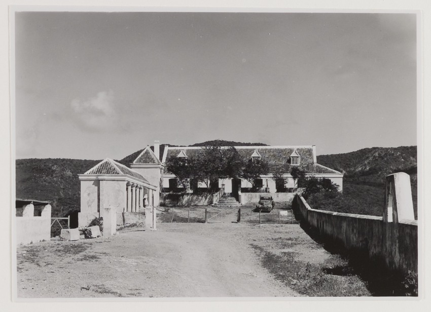 Landhuis Knip in het noorden van Curaçao