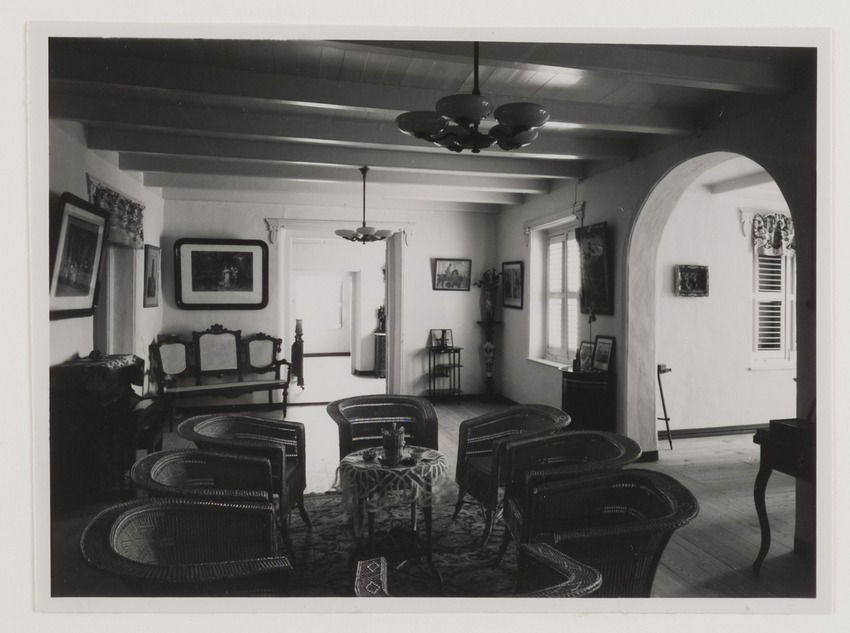 Interieur van een huis op de Nederlandse Antillen