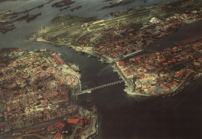 Luchtfoto van Willemstad