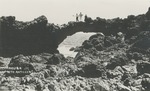 Natuurlijke brug aan de noordkust op Aruba