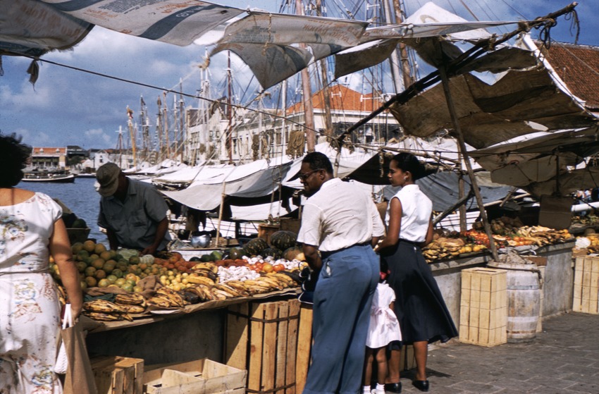 Markt te Willemstad, Curaçao
