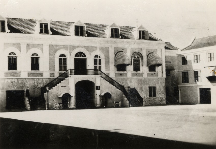 Gouverneurshuis in Fort Amsterdam te Willemstad