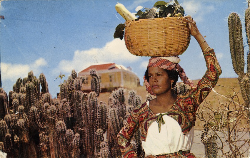 "Native Fruit-Girl Curacao, N.A."