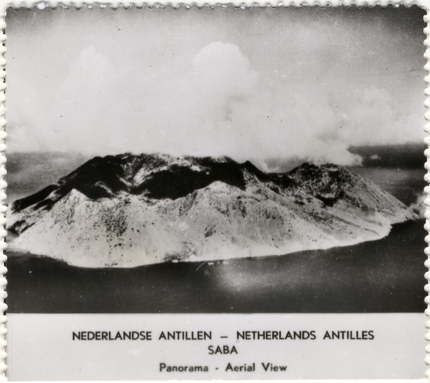 Panorama op Saba