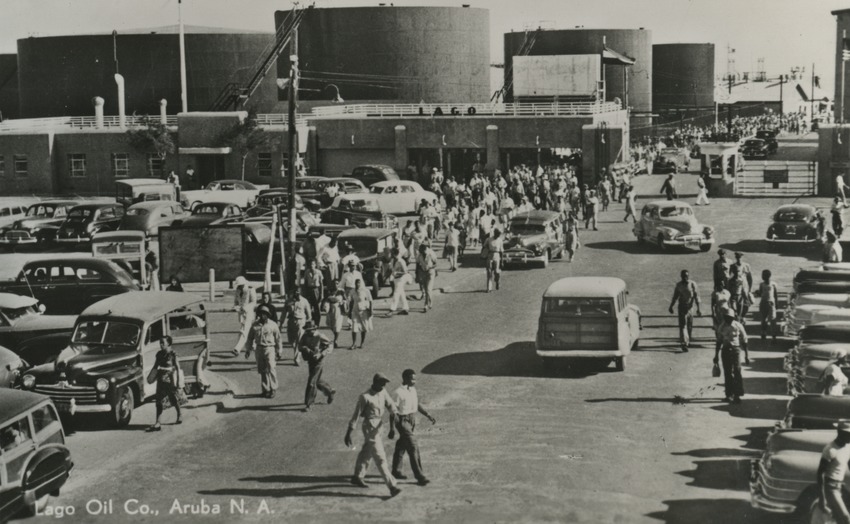 Raffinaderij Lago Oil op Aruba