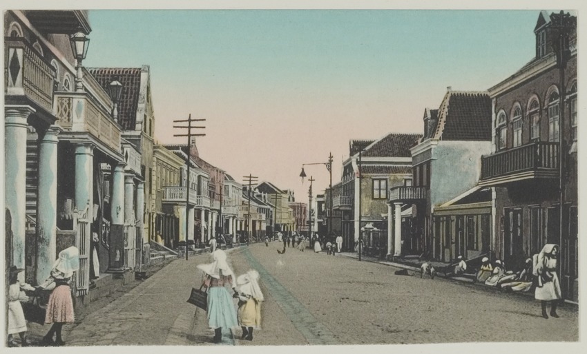 Breedestraat in Otrabanda te Willemstad