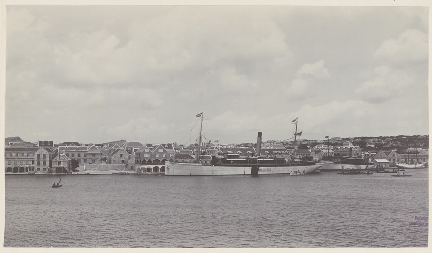 De Maracaibo in de haven van Willemstad