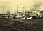 Schepen aan de Handelskade te Willemstad