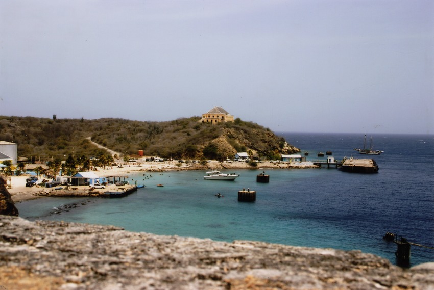 Caracas-baai op Curaçao