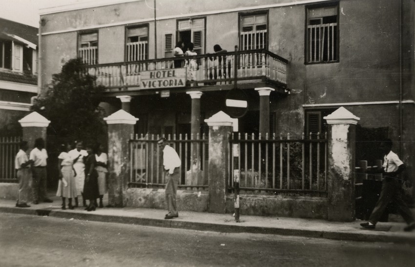 Hotel Victoria, vermoedelijk op Curaçao