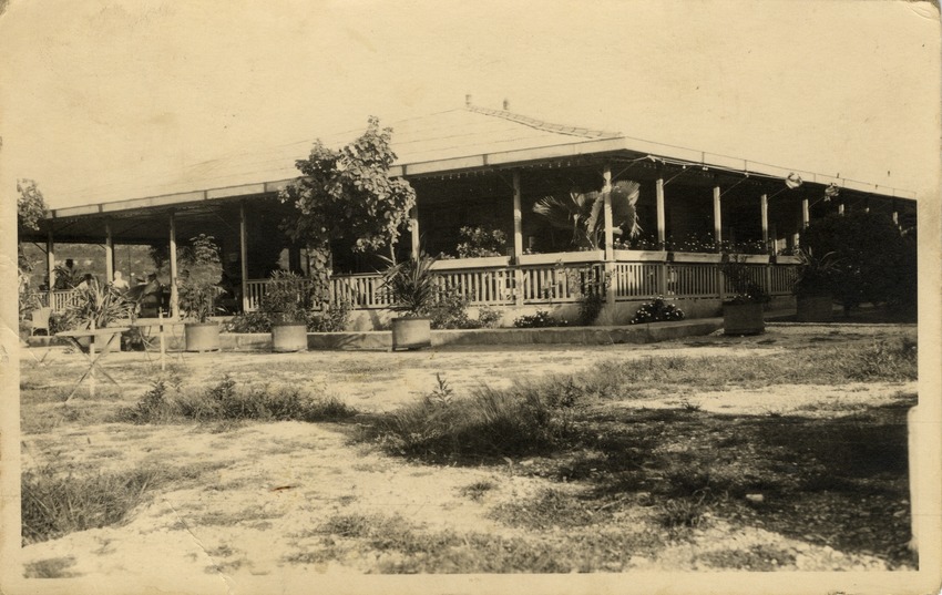 Gebouw in (vermoedlijk) Curaçao