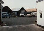 Magazijn en werkplaats van de winkelketen AMC Unicon N.V. (Antillian Mercantile Corporation, United Construction), sinds 1987 onderdeel van de Nederlandse multinational Ceteco te Aruba