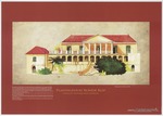Affiche 'Plantagehuis Ronde Klip, Curaçao, Netherlands Antilles'