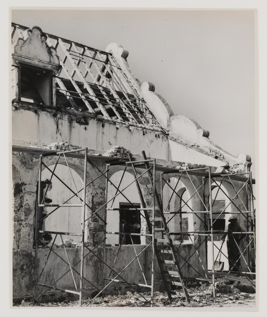 Restauratie van landhuis Brievengat op Curaçao