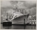 De Santa Maria en de Berta in de Caracasbaai op Curaçao
