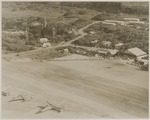 Het vliegveld Hato op Curaçao in afwachting van de landing van het eerste KLM-vliegtuig na de Tweede Wereldoorlog