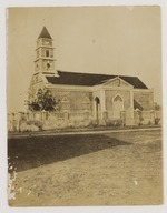 De protestantse kerk in Oranjestad op Aruba