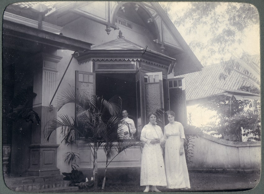 Landhuis Brievengat op Curaçao na de restauratie van 1955