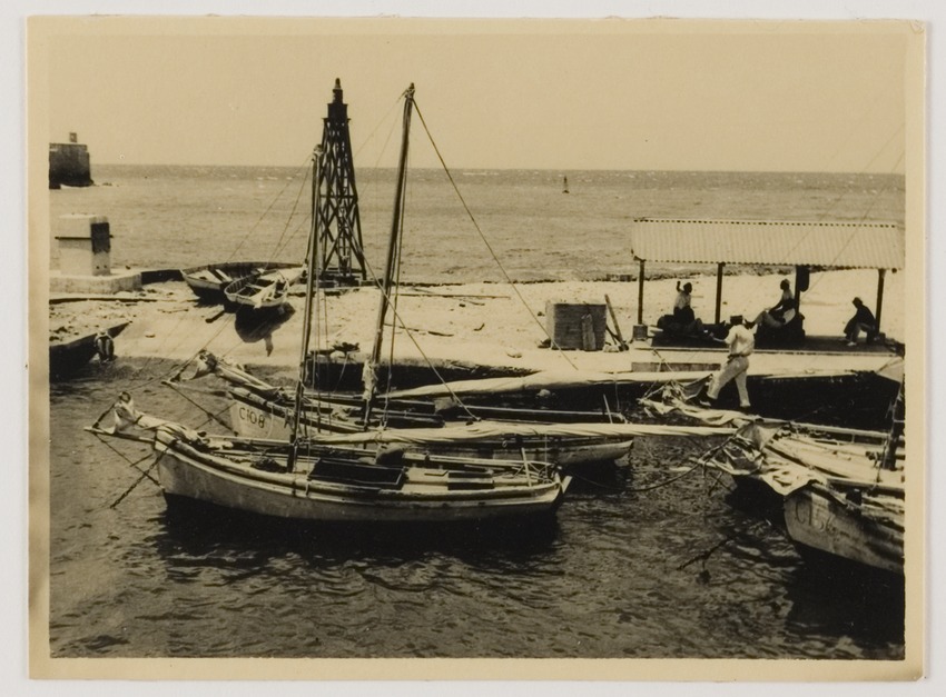 Vissersbootjes in Willemstad