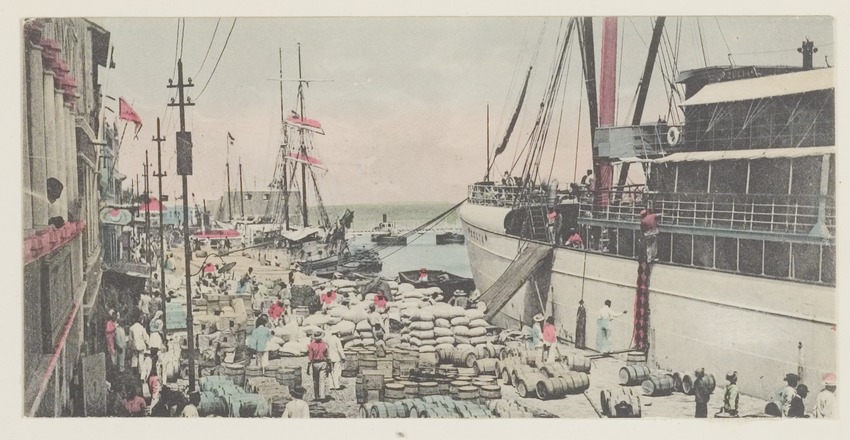 De Handelskade te Willemstad