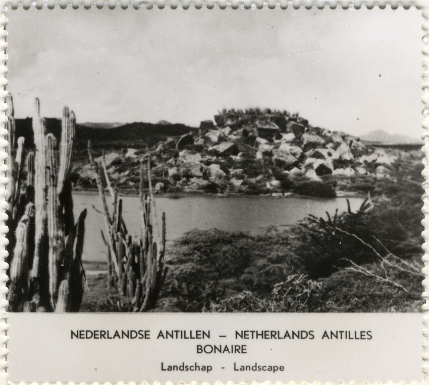 Landschap op Bonaire