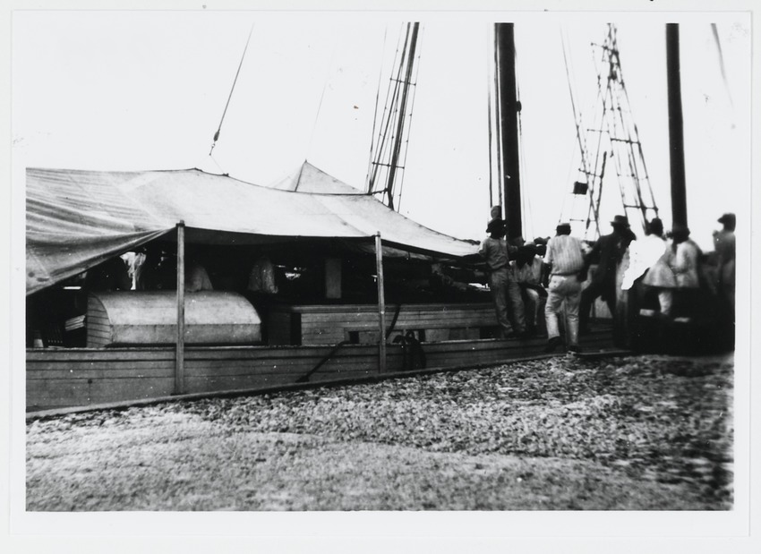 Vissersboot op Curaçao