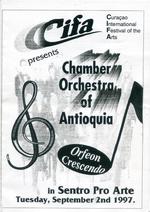 Cifa presents Chamber Orchestra of Antioquia [and] Orfeon Crescendo