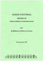 Tarde Cultural ofrecida a la Unión de Mujeres Latinoamericanas por la Biblioteca Pública de Curazao