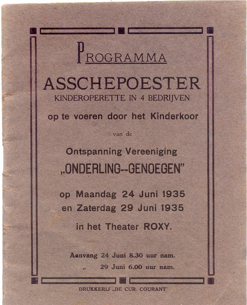Asschepoester ; kinderoperette in 4 bedrijven - New Page