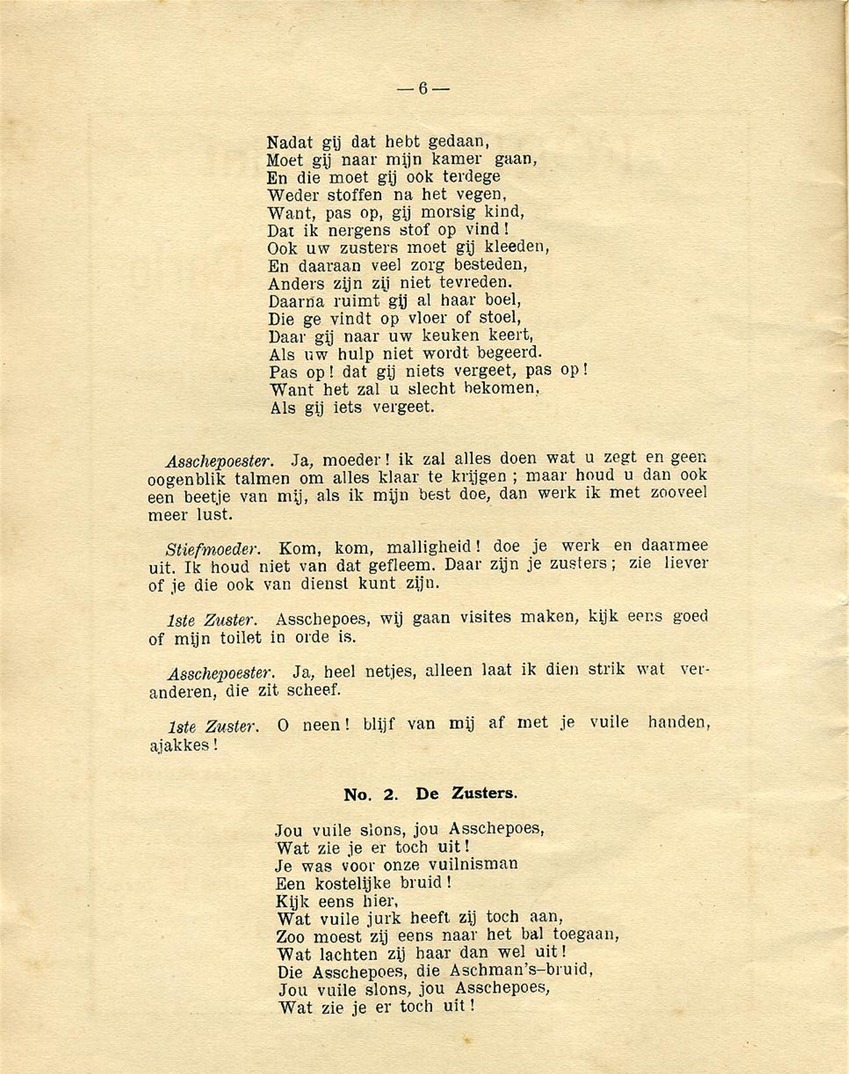 Asschepoester ; kinderoperette in 4 bedrijven - New Page