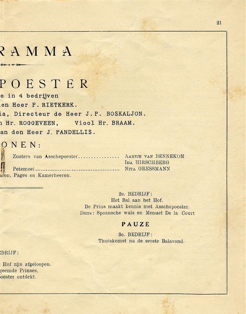 Asschepoester ; kinderoperette in 4 bedrijven - New Page
