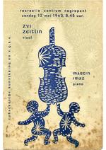 Programma [van het concert] van Zvi Zeitlin, viool en Martin Imaz, piano