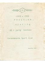 Programma viering 40-jarig bestaan Curacaosche Sport Club