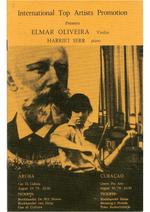 International Top Artists Promotion presents Elmar Oliveira, violin [and] Harriet Serr, piano