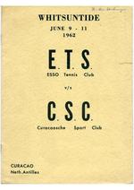 E.T.S., Esso Tennis Club v/s C.S.C., Curacaosche Sport Club