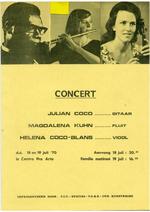 Concert Julian Coco, Magdalena Kuhn en Helena Coco-Blans