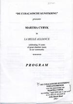Martha Cybyk in La Belle Alliance