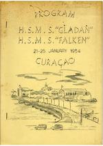 Program H.S.M. S. "Gladan", H.S.M. S. "Falken" Curaçao