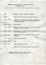 Programma vaardag met Hr.Ms. Amsterdam op vrijdag 29 februari 1980