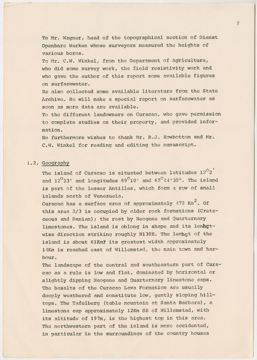 Groundwaterinvestigation - Curacao - Page 2