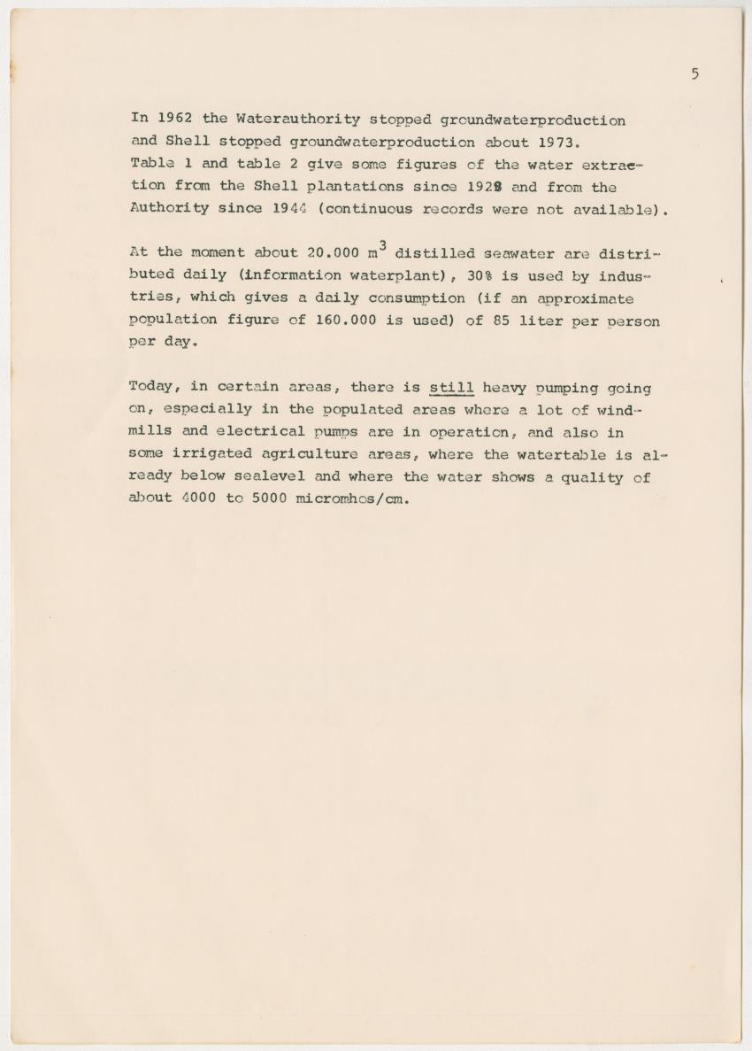 Groundwaterinvestigation - Curacao - Page 5