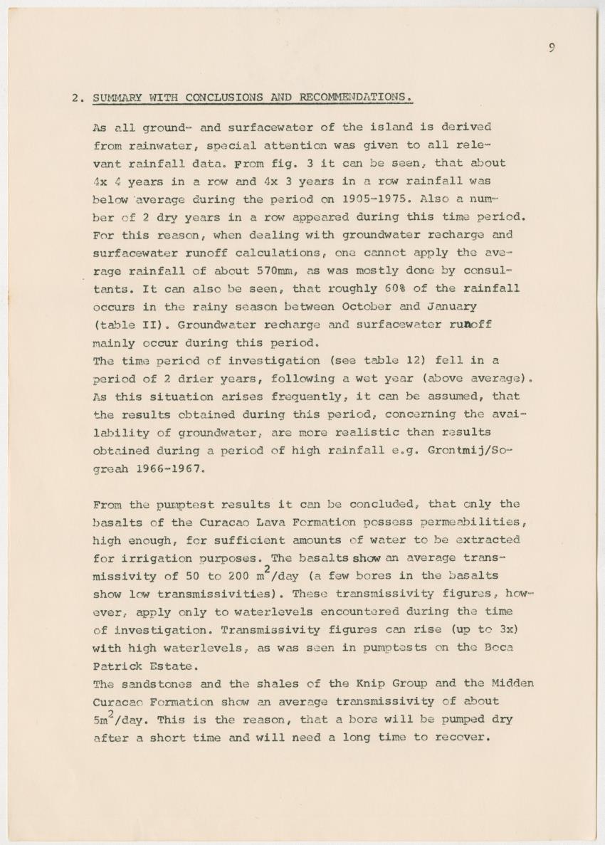 Groundwaterinvestigation - Curacao - Page 9