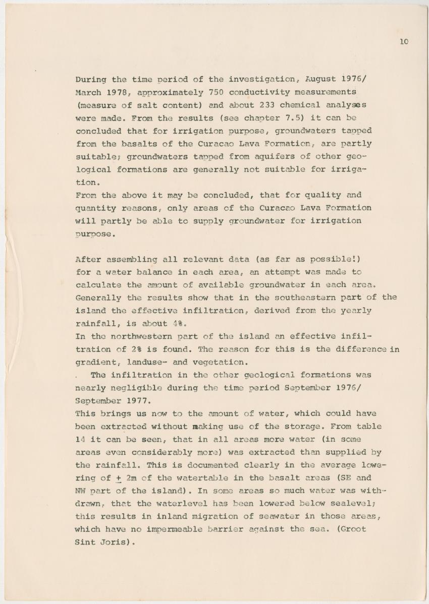 Groundwaterinvestigation - Curacao - Page 10