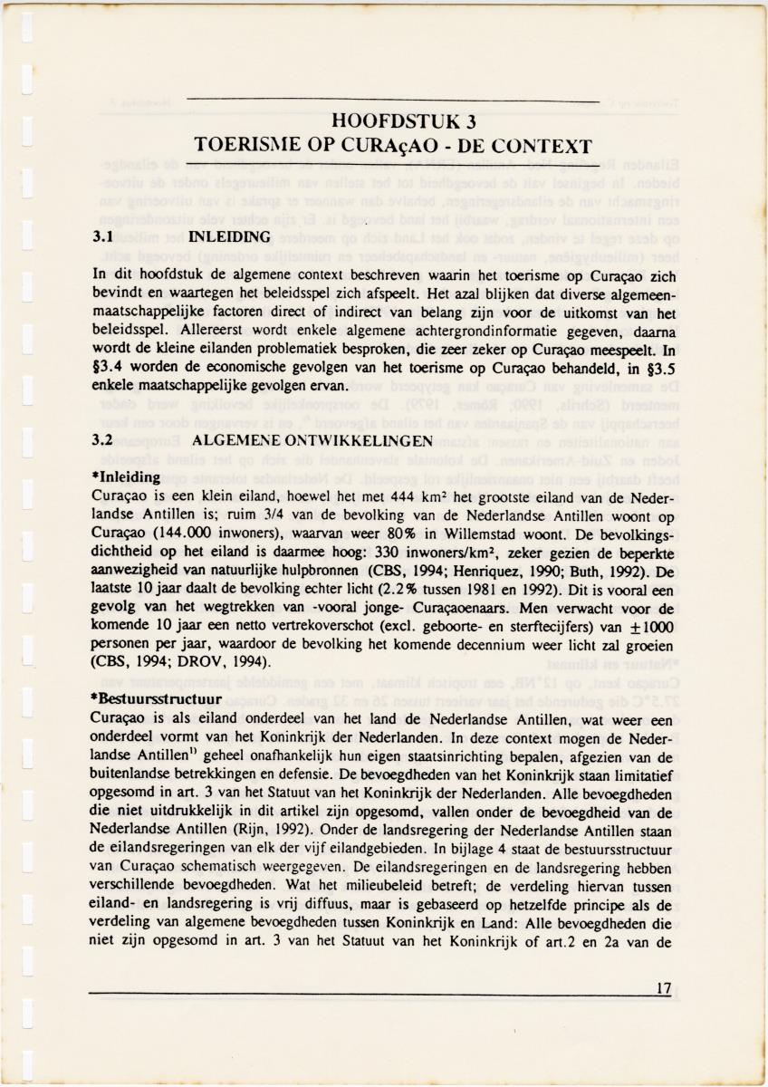 Toerisme op Curacao, een gouden strohalm aan een zijden draadje - Page 17