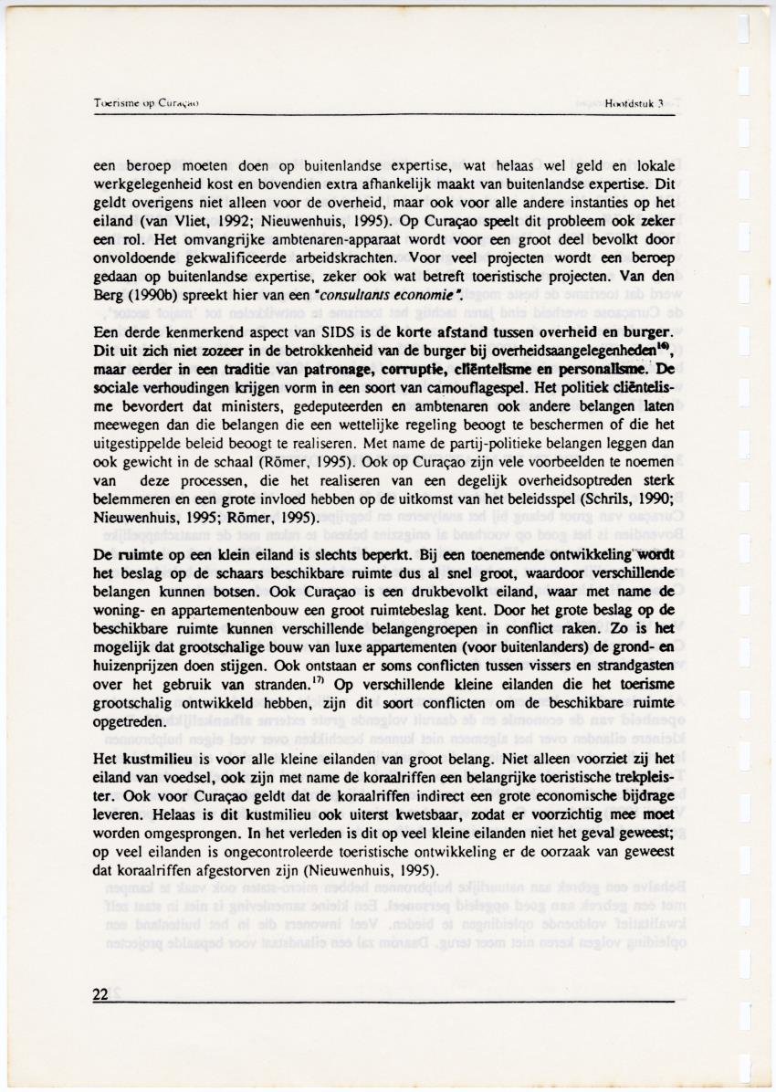 Toerisme op Curacao, een gouden strohalm aan een zijden draadje - Page 22